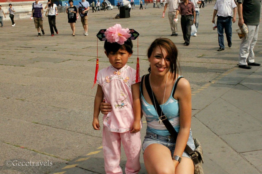 io con bambina cinese